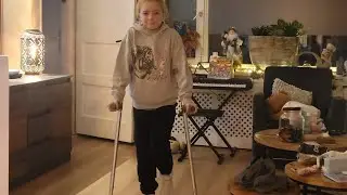Ik heb krukken!😨