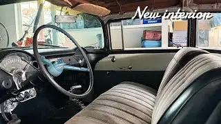 Reviewing the new interior and adding new parts to the 56 Chevy￼