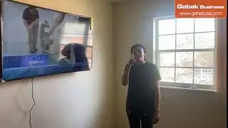 Happy customer wall mount tv Gabak testimonal- Gabak Business - Gabriel Barrandeguy