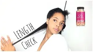 1 Month Results with Hairfinity! Do they really work or..? | CoolCalmCurly |