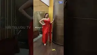 Heroine Tanya Hope at Weapon Movie Promotions in Hyderabad
