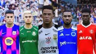Option File PES 2021 DE PS4/PS5/PC JÁ 100% Atualizado pra Janeiro de 2026 com Brasileirão completo!!