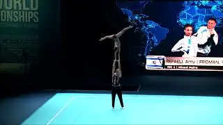 Israel (ISR) - 2024 Acrobatic Worlds, Guimaraes (POR) Balance Qualification  Mixed Pair