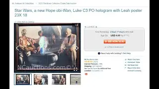 Auctioning Star Wars Posters Books Comics etc North County Escondido Auctions NCauctions.com