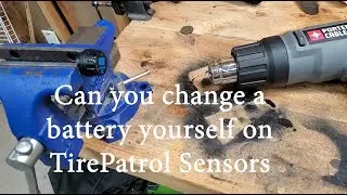 Can you change batteries on TirePatrol from RVI?