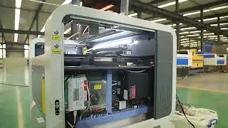 4060 Co2 Laser Cutting and Engraving Machine show integrated with the latestruida 7132 control