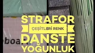 STRAFOR RENKLERİ NE ANLAMA GELİYOR,  EPS , XPS, DANSTE NE DEMEK  ? what is styrofoam color