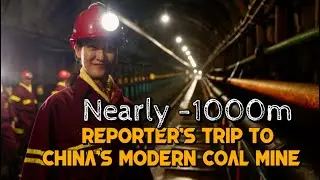 Nearly 1,000 meters: Reporter's trip to China's modern coal mine
