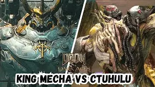 DOOM SLAYER VS CTHULUl EL ANTIGUO l DOOM THE DARK AGES l KING MECHA SLAYER