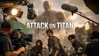 ATTACK ON TITAN | Live-Action Movie Shooting (Ultra Realistic Titan Scene) #attackontitan 