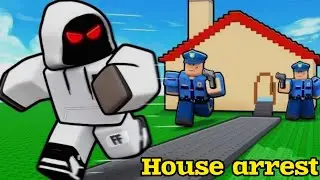 HOUSE ARREST BANK ROBBERY FAKE CASE IN ROBLOX 👿/IN TAMIL/ON HG ❤️