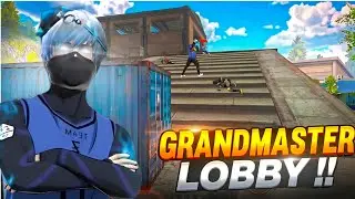 GRANDMASTER LOBBY 🤯 99% Headshot🎯 50 Kills ? 🔥| Full Gameplay | Mobile 📱 Free Fire Max