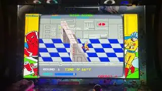 Metro Cross (Arcade game 1985 by Namco) Short Gameplay