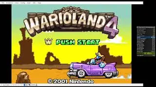 Wario Land 4 - Normal zipless any% speedrun in 1:01:58