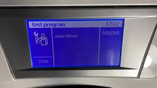 Gorenje UseLogic WA65205 / WA75185 / WA65165 Service Mode Entry & Demonstration - ReuploadJan #12