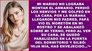 Mi esposo no pudo armar el armario, perdió el control y me golpeó… y al día siguiente llegaron mis
