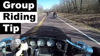 Motorcycle Group Riding Tips | Single File and Staggered Mixed and Riding in the Center