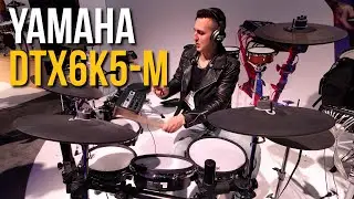 Yamaha DTX6K5-M, nueva batería ELECTRÓNICA con parche de MALLA