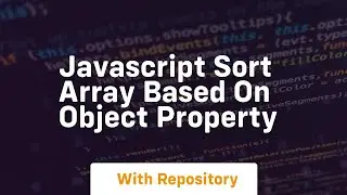 javascript sort array based on object property