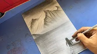 How to draw a Penguin || BUT WHY ? || pencil shading 