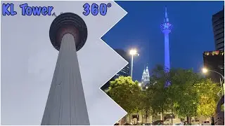 360&deg; View from KL Tower | Atmosphere 360 | Revolving Restaurant Hyper-lapse | Merdeka | Menara KL