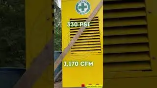 Airlifting a 300-meter 10-inch deep well using Atlas Copco XRV1200  |  #LWDCC #Shorts #ASMR
