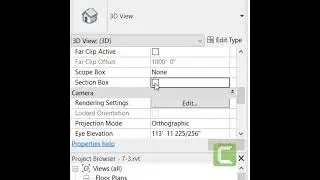 How to see inside your REVIT model with SECTION BOX