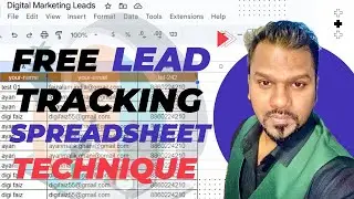Free Lead Tracking Spreadsheet Tutorial | How to Track your Sales by Google Sheet