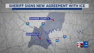 Some Middle Tennessee sheriffs sign agreements with ICE