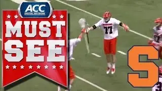 Syracuse's Henry Schoonmaker Scores Game-Winning Goal In OT vs Albany | ACC Must See Moment