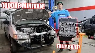 Assembling The Rowdyssey's New 1000HP ENGINE!