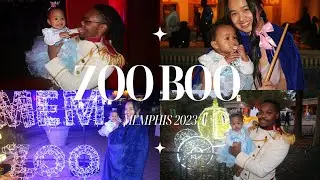 ZOO BOO VLOG | family night at Memphis Zoo Boo 2023