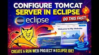 Install & Configure Apache Tomcat in Eclipse IDE (2026) | Configure Tomcat Web Server in Eclipse