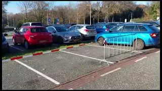 Grass filled pavers unpaved green parking Wagener Stadion Amstelveen The Netherlands 2023 2026