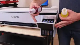 Epson Surecolor Sc-F500 sublimācijas printera uzstādī&scaron;ana