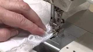 How to Roll and Whip a Beautiful Hem (Adding Lace)