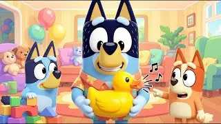 Bluey & Bingo Meet The GIANT SINGING DUCK! 🦆🎶 Bandit's Big Surprise | Bluey Animation