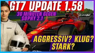 Sophy 2.1 im H&auml;rtetest! 30 Minuten Formel 1 Rennen in GT7 Update 1.58