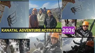 Kanatal Adventure Activities Uttrakhand Ep 3 | Activities | kanatal Hill station| Winter In  Kanatal