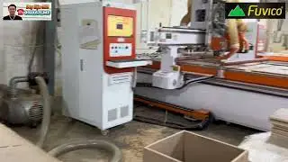 B&agrave;n giao l&ocirc; m&aacute;y CNC Nesting 1 đầu ATC options trục lưỡi cưa k&eacute;p. Năng xuất cực khủng | Duy Hậu