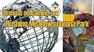 Caminando por Flushing Meadows Corona Park