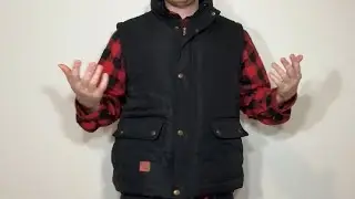 Flygo Men's Winter Warm Outdoor Padded Puffer Vest Thick Fleece Lined Sleeveless Jacket Review