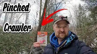Gulp Pinched Crawler Saved The Day (Winter Trout Fishing)