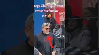 George Clooney Spotted Among Fans🔥