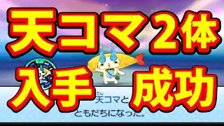 妖怪ウォッチ3 スシ テンプラ 超激レア 天コマ 2体目入手！ 裏技なし 交換用をガチゲット