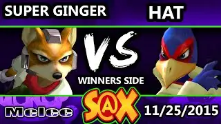 S@X 125 - Hat (Falco, Marth) Vs. Super Ginger (Fox, Marth) SSBM Tournament - Smash Melee