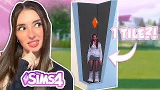 Can I Beat the Viral ONE TILE Challenge in The Sims 4?