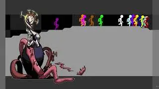 Survival Stickman Race - 71 - Escape from Double (Skullgirls)