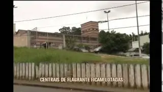 Com centrais de flagrantes lotadas, suspeitos de crimes são liberados