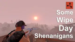 Rust - Early Wipe Day Shenanigans (Solo Survival)